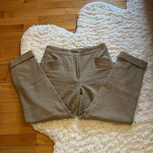 Club Monaco Beige Textured Pants